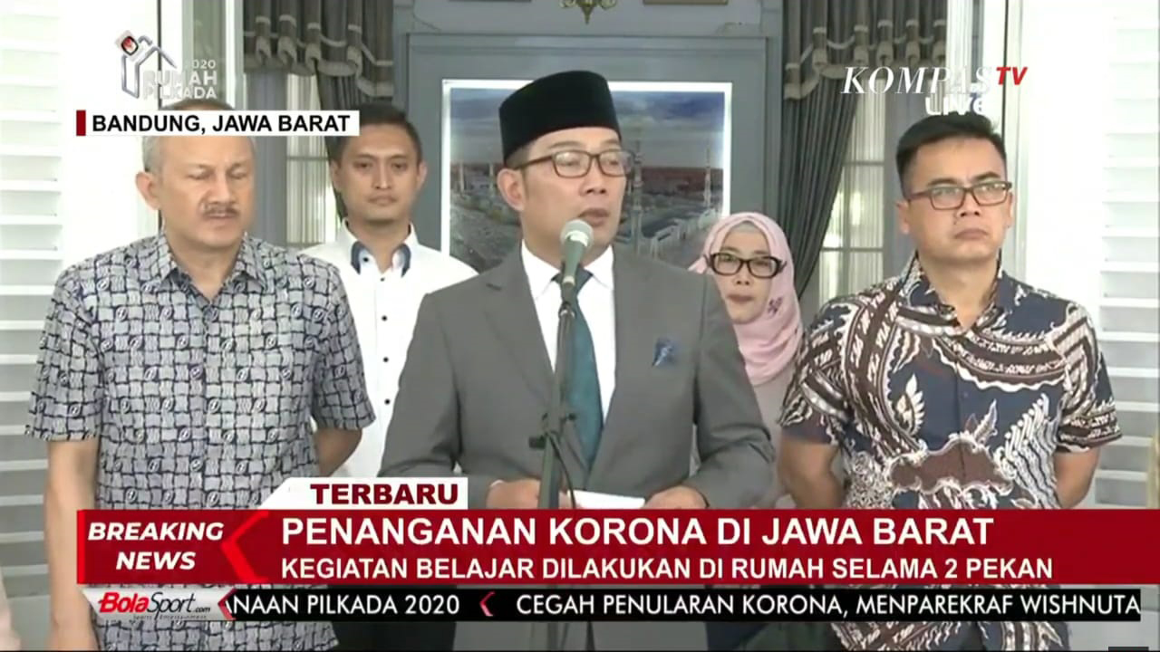 Surat Kebijakan Situasi Terkini Mengenai Belajar di Rumah 